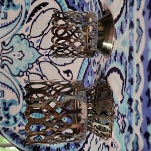 Bath and Body works candle holder set